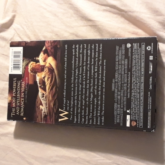 6/$15 City of Angels Warner bros VHS video tape - Picture 3 of 4